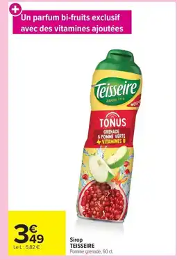 Carrefour TEISSEIRE Sirop offre