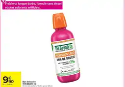Carrefour THE BREATH CO Bain de bouche offre