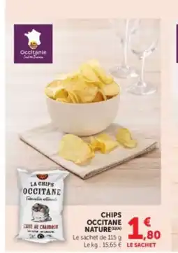 Hyper U Chips occitane nature offre