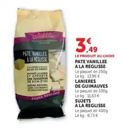 Hyper U Pate vanillee a la reguisse offre