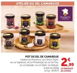 Hyper U Pot de sel de camargue offre