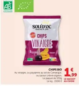 Hyper U Chips bio offre