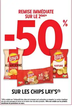 Intermarché LAY'S Sur les chips offre