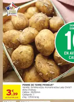Intermarché Pomme de terre primeur offre