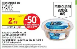 Intermarché LA BELLE HENRIETTE Salade du pêcheur offre
