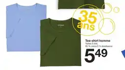 Zeeman Tee-shirt homme offre