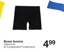 Zeeman Boxer femme offre