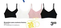 Zeeman Brassière sans coutures femme offre