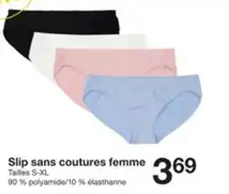Zeeman Slip sans coutures femme offre
