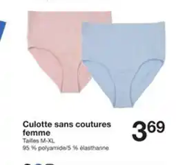 Zeeman Culotte sans coutures femme offre