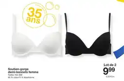 Zeeman Soutien-gorge demi-bonnets femme offre