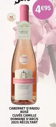E.Leclerc Cabernet d'anjou rose cuvée d'ancis offre