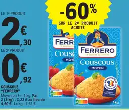 E.Leclerc Ferrero couscous offre
