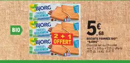 E.Leclerc Bjorg biscuits fourres bio offre
