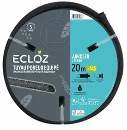Gamm vert Ecloz tuyau d'arrosage poreux équipé l. 20 m ecloz offre