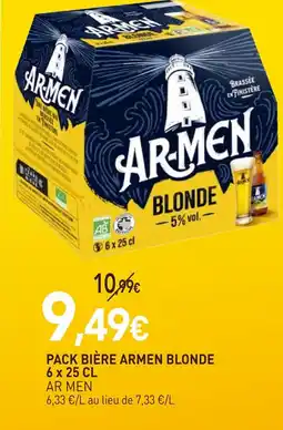 naturéO Ar men pack bière armen blonde offre