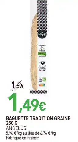 naturéO Angelus baguette tradition graine offre