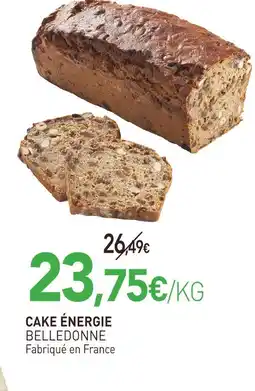 naturéO Belledonne cake énergie offre