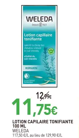 naturéO Weleda lotion capillaire tonifiante offre
