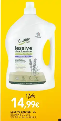 naturéO Etamine du lys lessive liquide offre