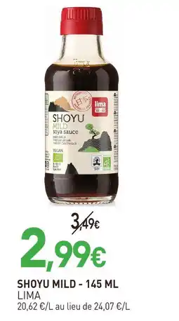 naturéO Lima shoyu mild offre