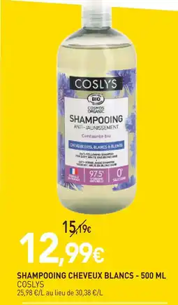 naturéO Coslys shampooing cheveux blancs - 500 ml offre