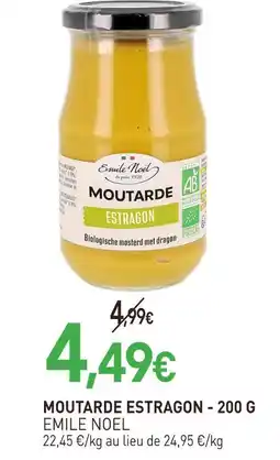 naturéO Emile noel moutarde estragon - 200 g offre