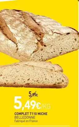 naturéO Belledonne complet t110 miche offre