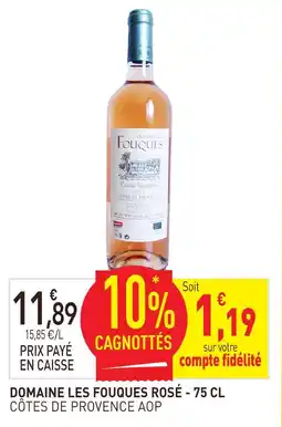 naturéO Domaine les fouques rosé rosé - côtes de provence aop offre