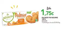naturéO Bisson palmier pur beurre offre
