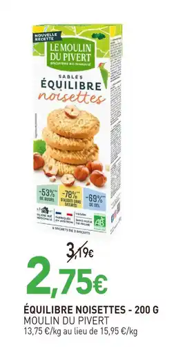 naturéO Moulin du pivert équilibre noisettes offre