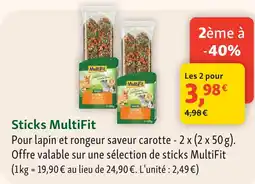 Maxi Zoo Multifit sticks multifit offre
