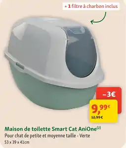 Maxi Zoo Anione maison de toilette smart cat offre