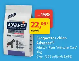 Maxi Zoo Advance croquettes chien offre
