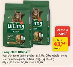 Maxi Zoo Ultima croquettes offre