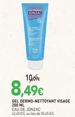 naturéO Eau de jonzac gel dermo-nettoyant visage offre