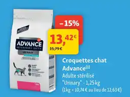 Maxi Zoo Advance croquettes chat adulte stérilisé offre