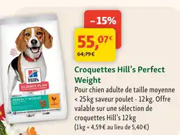 Maxi Zoo Hill's croquettes perfect weight offre
