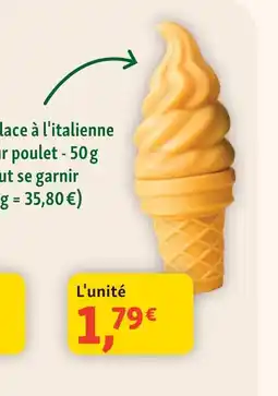 Maxi Zoo Glace à l'italienne pour poulet offre