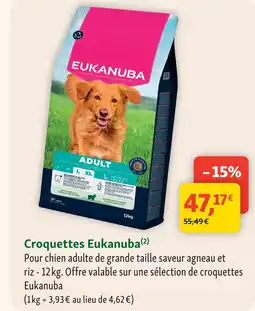 Maxi Zoo Eukanuba croquettes offre