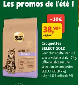 Maxi Zoo Select gold croquettes offre