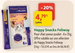 Maxi Zoo Feliway happy snacks feliway offre