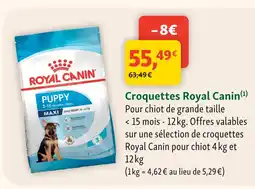 Maxi Zoo Royal canin croquettes puppy maxi offre