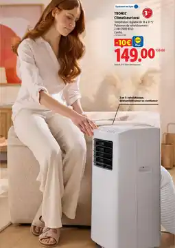 Lidl Tronic climatiseur local offre
