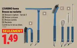 Lidl Livarno home brosses à siphon - set de 3 offre