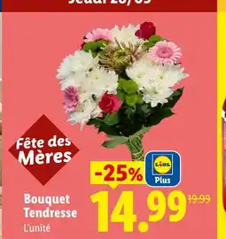 Lidl Bouquet tendresse offre
