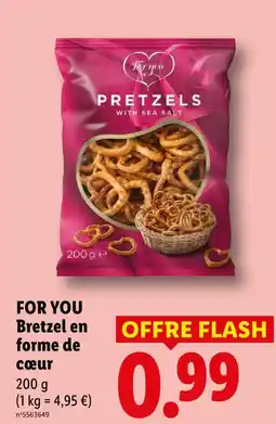 Lidl Bretzel en forme de cœur offre