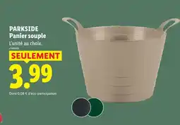 Lidl Parkside panier souple offre