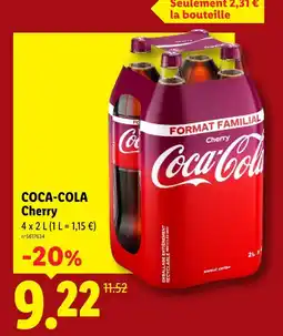 Lidl Coca-cola cherry offre