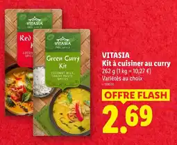 Lidl Vitasia kit à cuisiner au curry offre